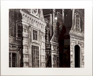 Abelardo Morell (b. 1948): Manon Building Facade, for Photograph on Rag Paper