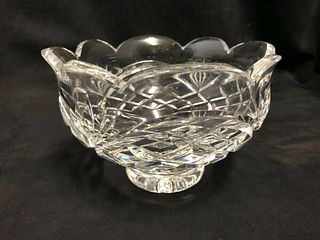 Irish Waterford crystal bowl 6" x 4"