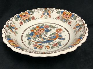 Royal Goedewaagen Delfts Polychrome Hand painted bowl Holland
