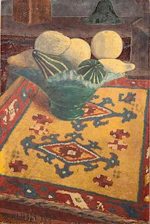 20th Century School: Untitled (Still Life with Gourds)
