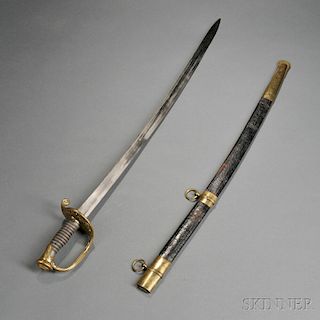 Model 1850 Foot Officer's Sword