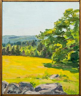 Joseph Fiore (1925-2008): Oak and Field