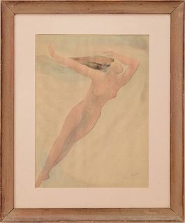 Attributed to Auguste Rodin (1840-1917): Figure