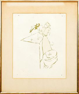 After Henri de Toulouse-Lautrec (1864-1901): La Modiste, Renée Vert (Wittrock 4; Adriani 13)
