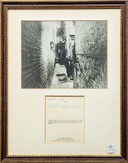 Jacob A. Riis: Nibsey's Alley or Nibsey's Christmas, 47 1/2 Crosby Street