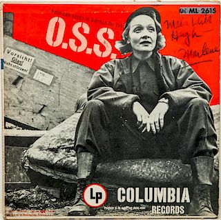 Marlene Dietrich Overseas Record: American Songs in German for the O.S.S.