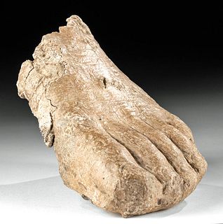 Roman Lead Left Foot - Lifesize Form