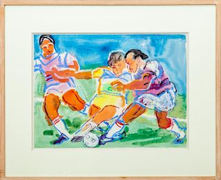 Nell Blaine (1922-1996): Soccer