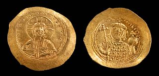 Byzantine Constantine IX Monomachus Gold Coin