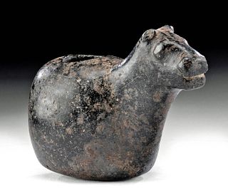 Inca Stone Canopa Camelid Form