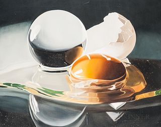 James Tormey (American, b. 1938)      Egg and Crystal Ball