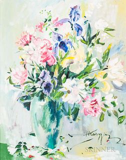 John Hansegger (American, 1908-1989)      Floral Bouquet