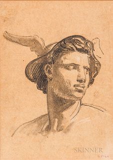 Isidore Alexandre Augustin Pils (French, 1813-1875)      Head of Mercury