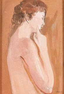 Joseph Jeswald (American, 1927-2009)      Nude