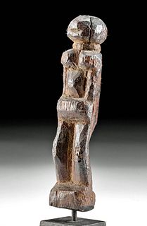 Mid-20th C. African Dogon Wood Standing Figure