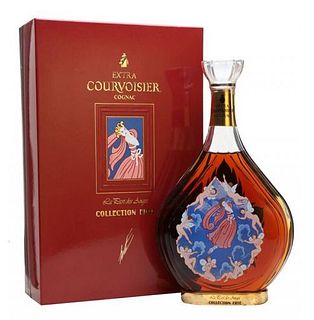 Erte "Part des Andes" Courvoisier Cognac No. 7