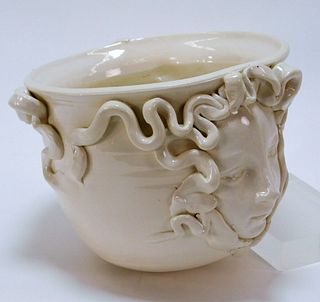 Antique Art Nouveau Signed Studio Art Pottery Vase