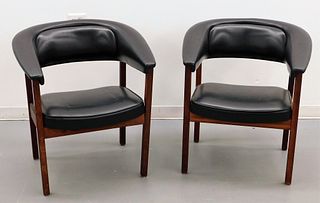 PR. Madison Furniture MCM Side Arm Chairs