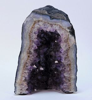 LG Amethyst Natural Formation Geode Mineral Rock
