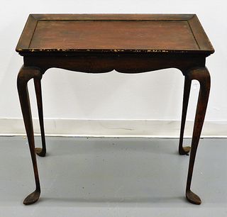 20C American Townsend Style Slipper Foot Tea Table