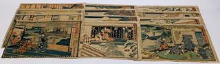 12 Kunisada Utagawa Japanese Woodblock Prints