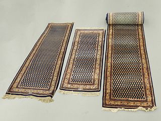 3PC Middle Eastern Oriental Serabend Carpet Runner
