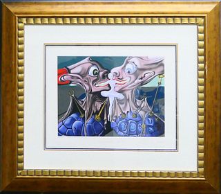AFTER DALI "TWO-HUNDRED AND SEVENTY-SIX" SERIGRAPH