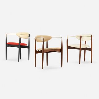 Seymour J. Wiener, chairs, set of three