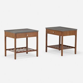 Stanley, end tables, pair