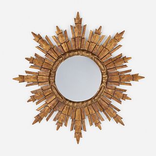 Swedish, starburst mirror