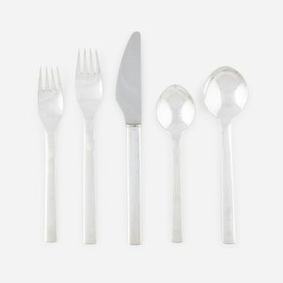 Henning Koppel, New York flatware service with fitted canteen