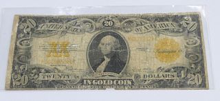 U.S. 1922 $20 GOLD NOTE