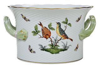Herend Rothschild Bird Porcelain Ice Bucket