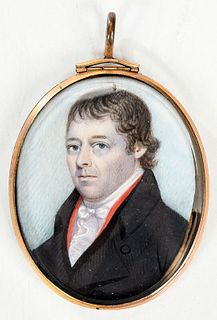 British School Portrait Miniature