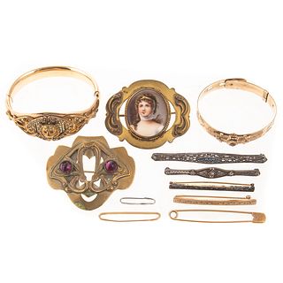 Collection of Victorian to Art Deco Jewelry