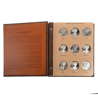 1986-2006 Complete Silver Eagle Set with Proofs