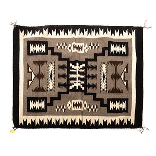 Navajo Storm Pattern Rug by Laura Tompson