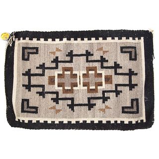 Navajo Two Grey Hills Rug by Nellie Johns