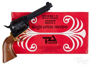 Boxed Italian Tanfaglio Buffalo Scout SA revolver