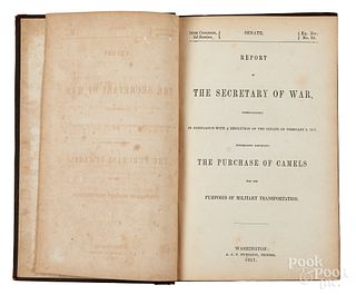 Report of the Secretary of War on camels 1857