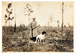 Annie Oakley Silver gelatin hunting photograph