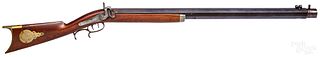 H. S. Edgerton half stock percussion bench rifle