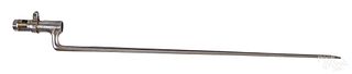 Winchester model 1873 musket socket bayonet