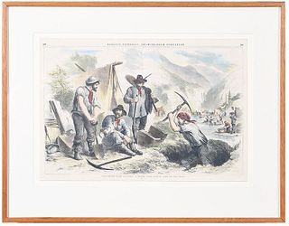 California Gold Rush Related Print