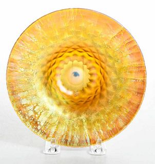 Small Tiffany Favrile Art Glass Bowl
