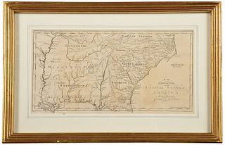 Morse & Bradley - Map of the Southern United States