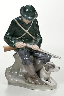 Royal Copenhagen Porcelain Figure of a Huntsman