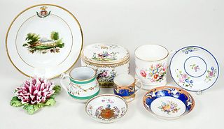 Large Group British and Continental Porcelain