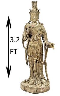 Imperial Carved Guanyin Bhodisattva
