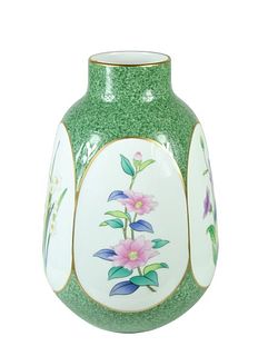Large Japanese Koransha Porcelain Vase